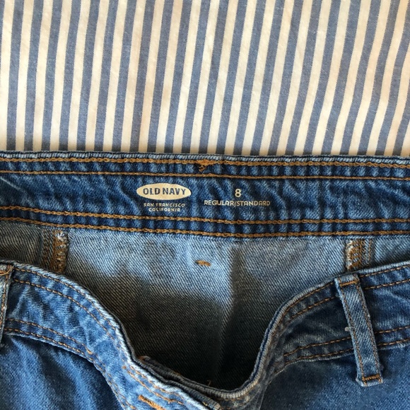 Old Navy Button-down Denim Skirt - Picture 2 of 4